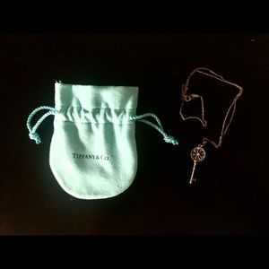 Tiffany Key Pendant Necklace READ DESCRIPTION